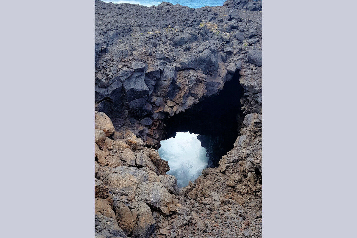 Auf dem Küstenpfad.