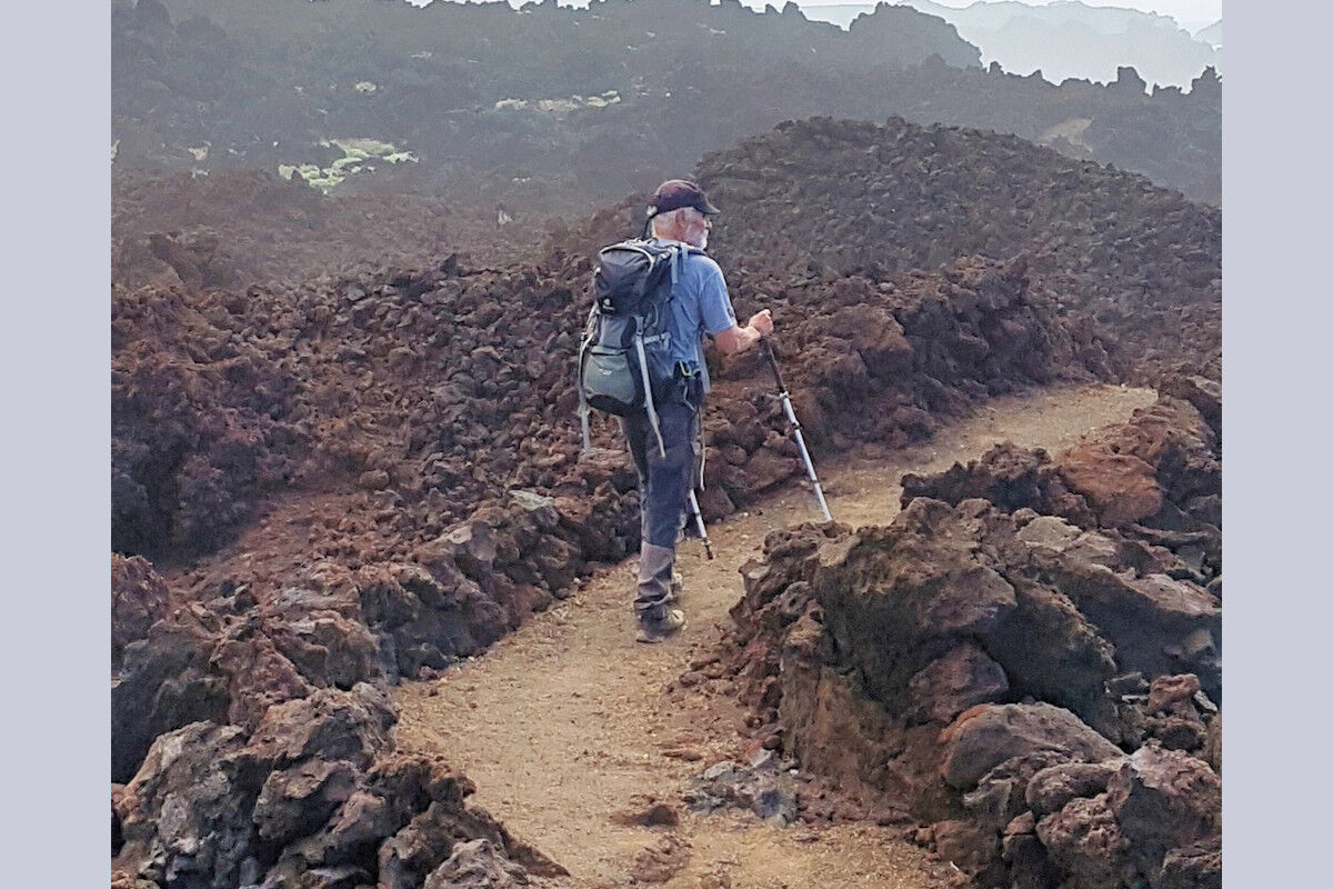 Auf dem Küstenpfad.