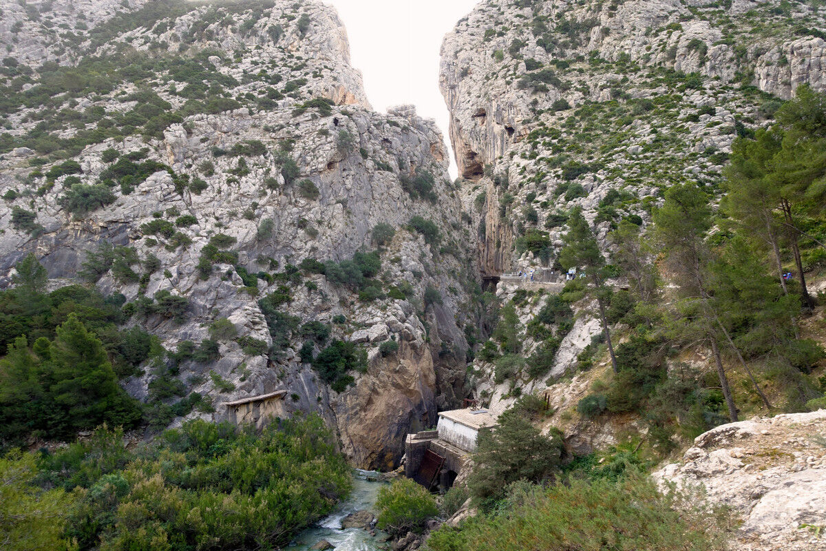 Auf dem Caminito del Rey.