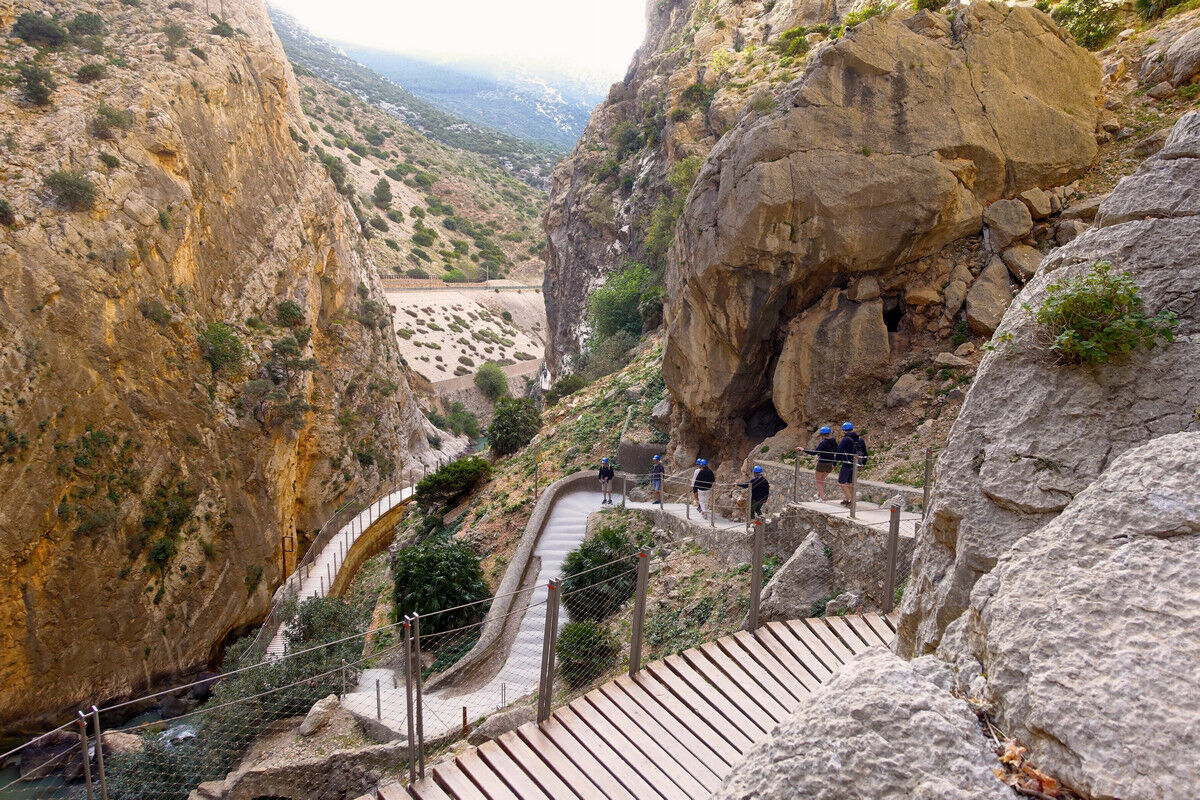 Auf dem Caminito del Rey.