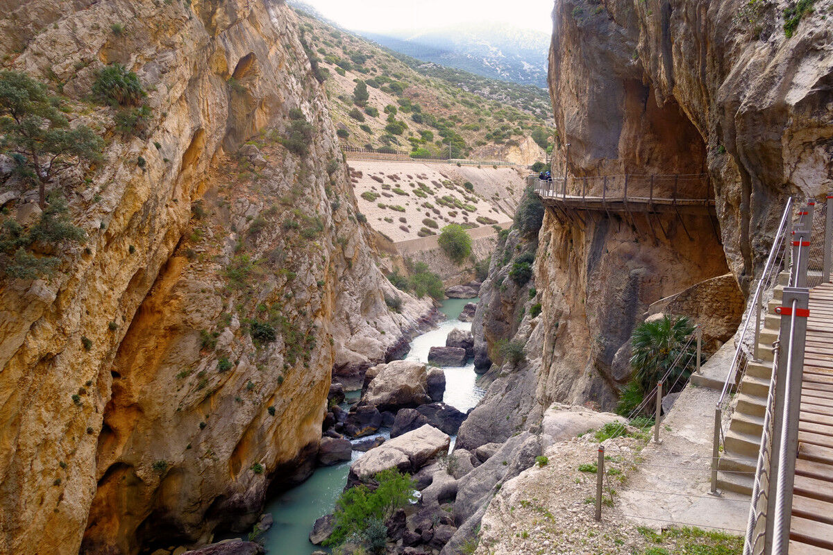 Auf dem Caminito del Rey.