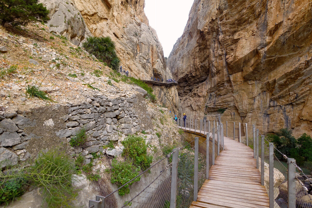 Auf dem Caminito del Rey.