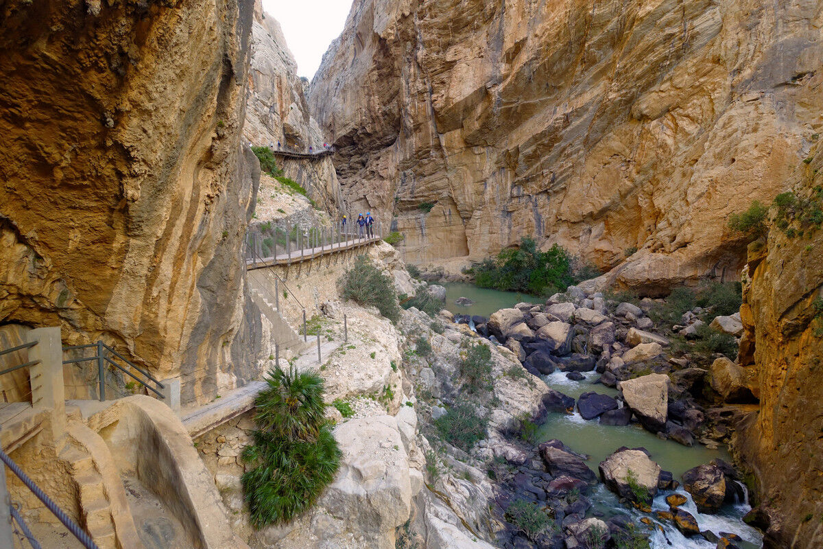 Auf dem Caminito del Rey.