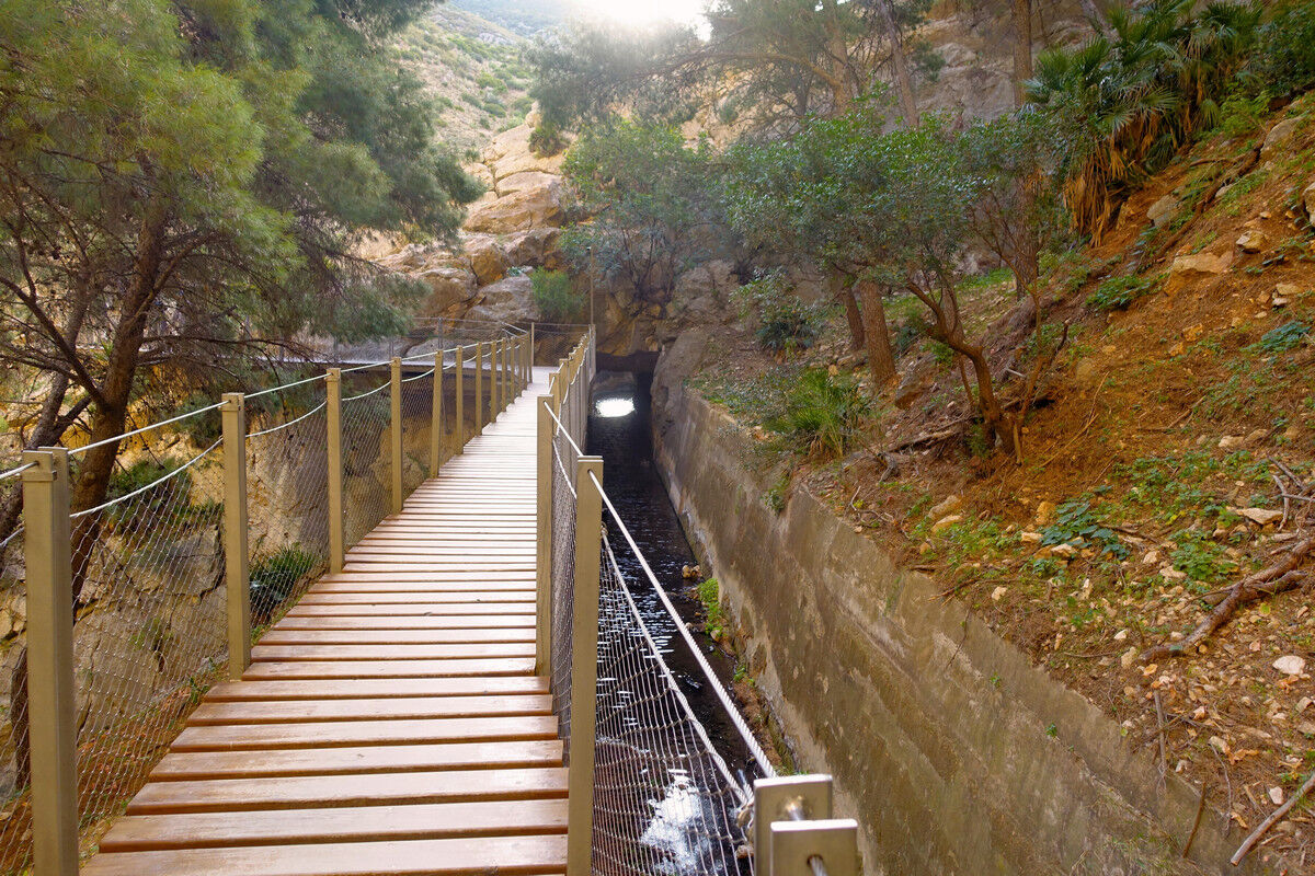 Auf dem Caminito del Rey.