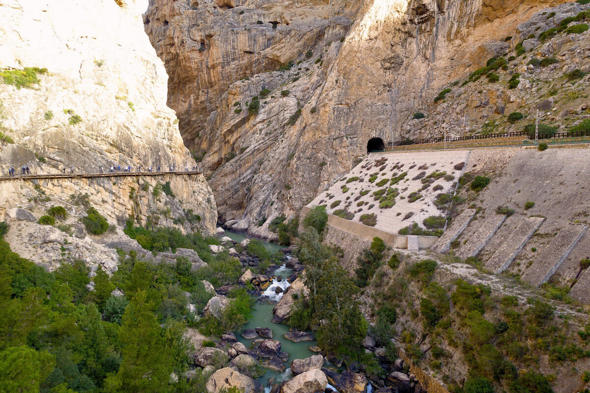 Auf dem Caminito del Rey.