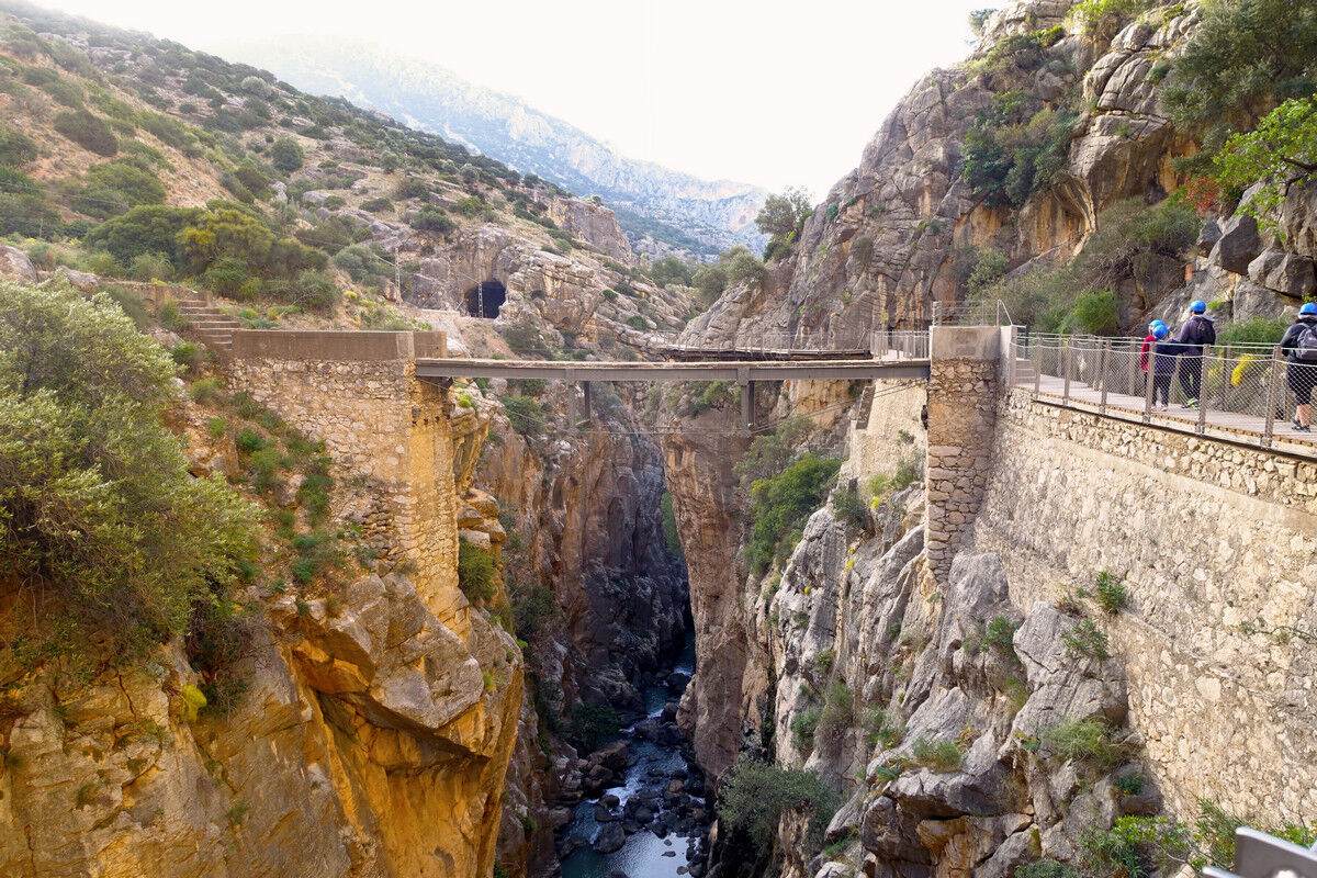 Auf dem Caminito del Rey.