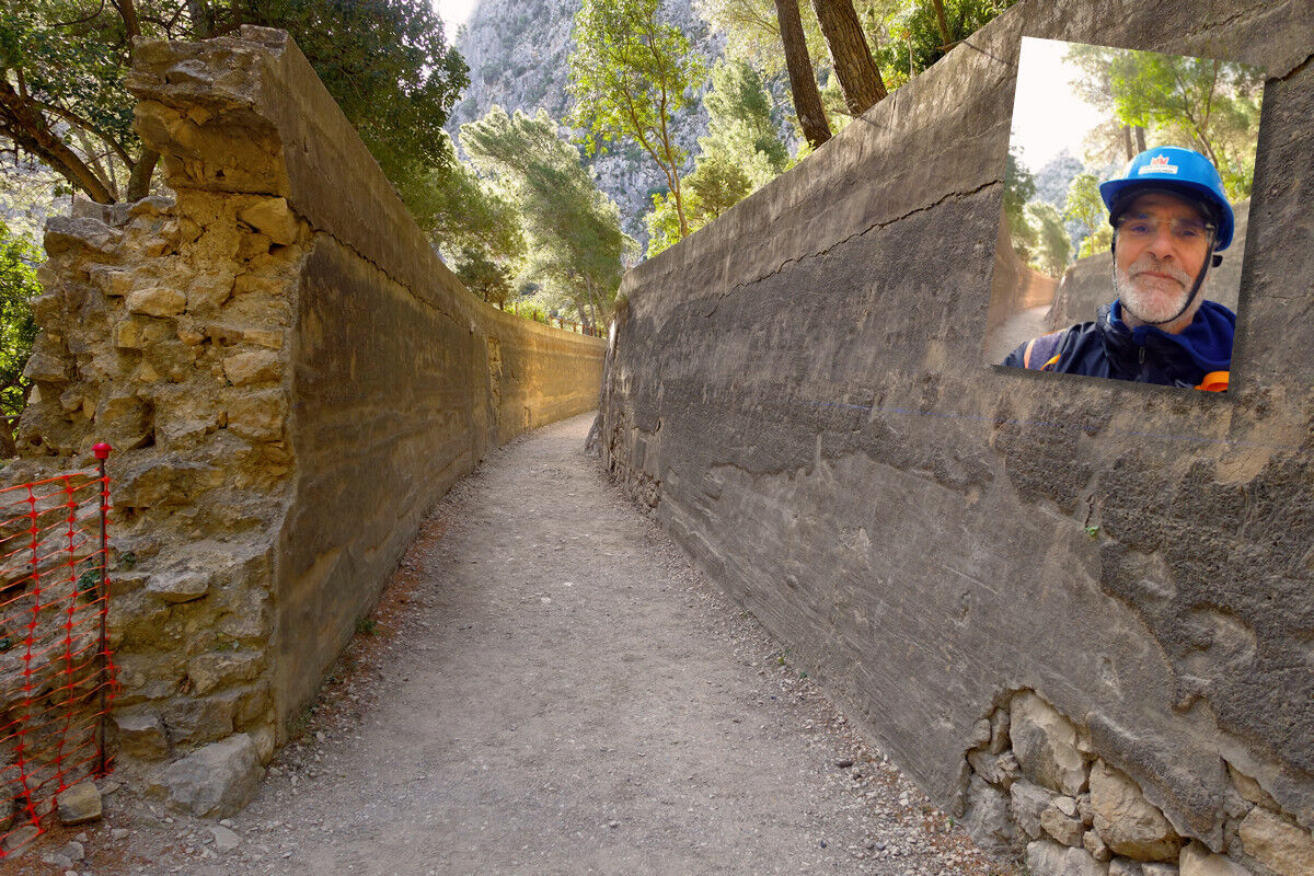 Auf dem Caminito del Rey.
