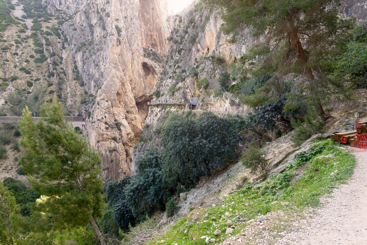 Auf dem Caminito del Rey.