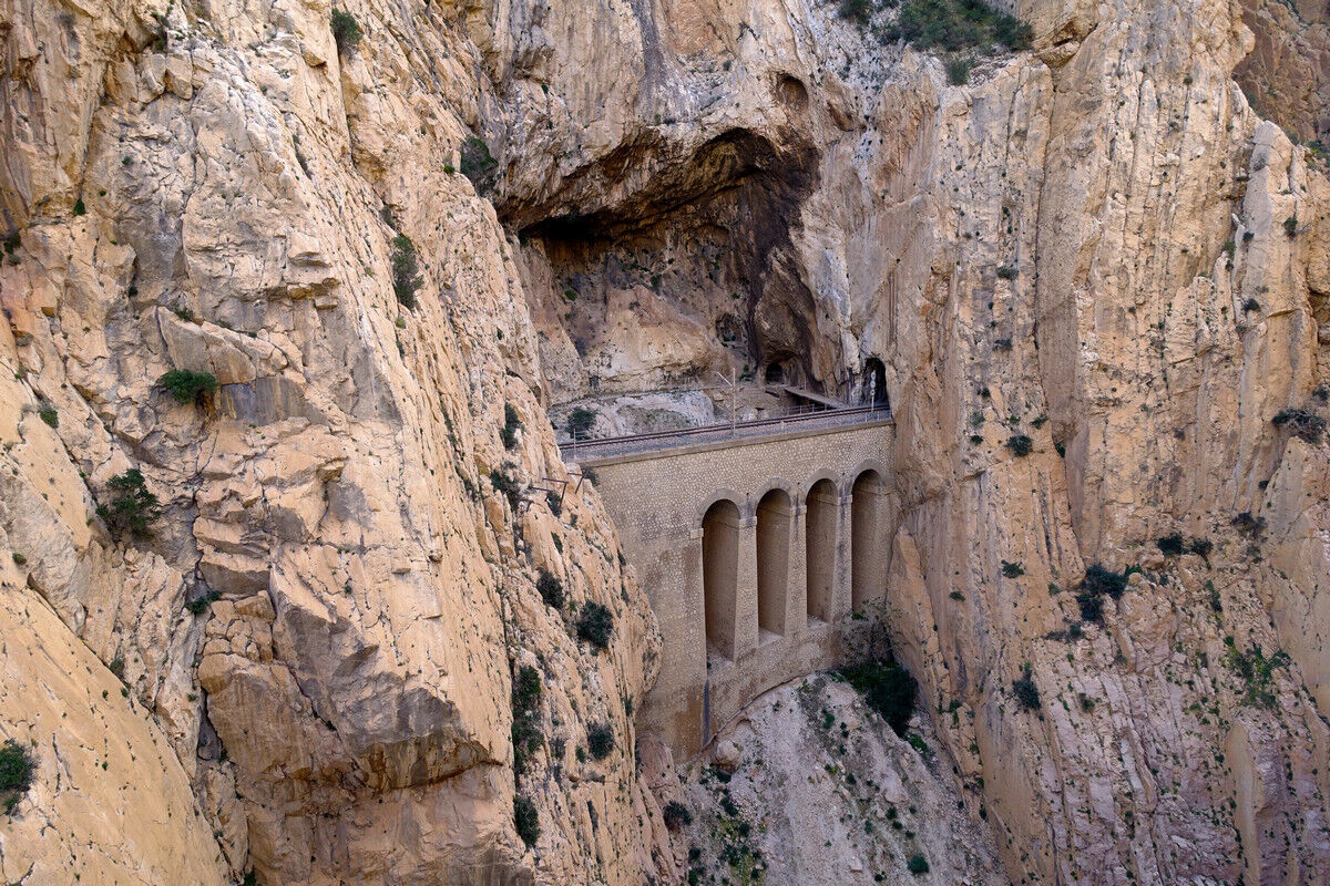 Auf dem Caminito del Rey.