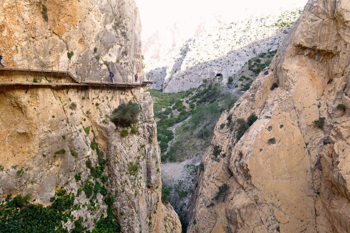 Auf dem Caminito del Rey.