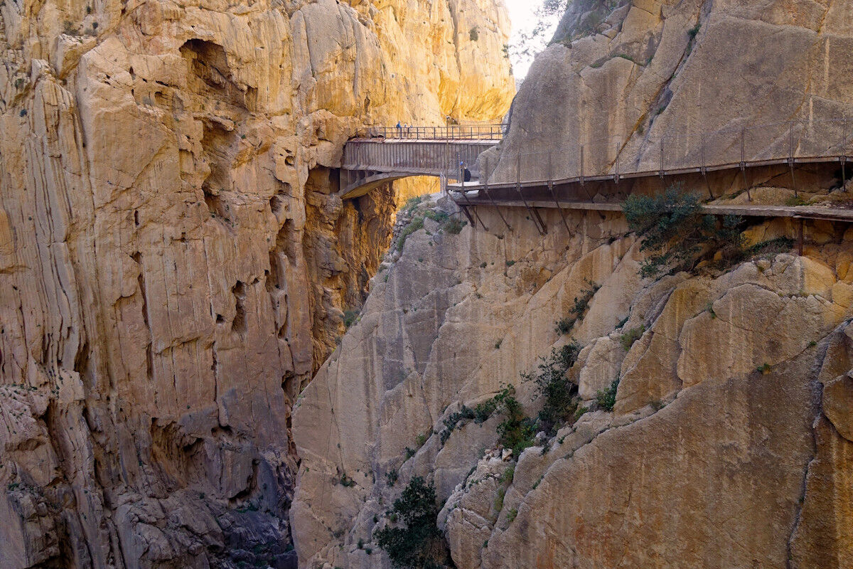 Auf dem Caminito del Rey.