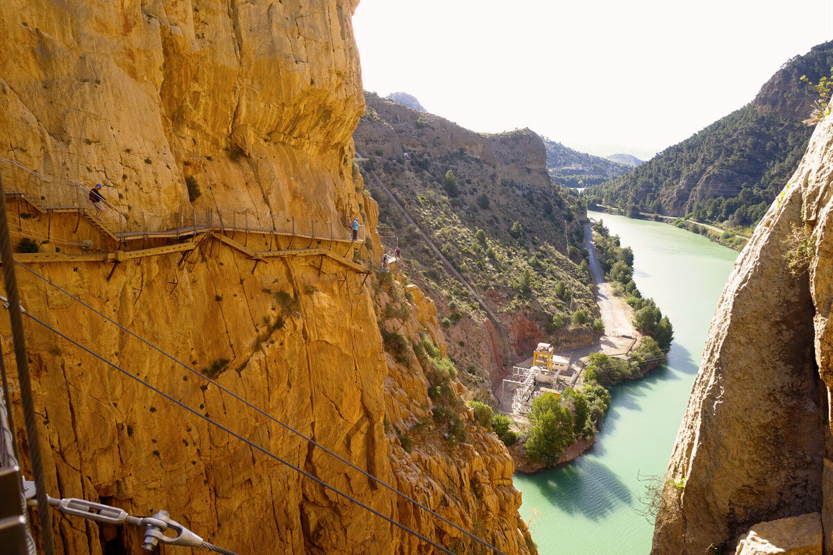 Auf dem Caminito del Rey.