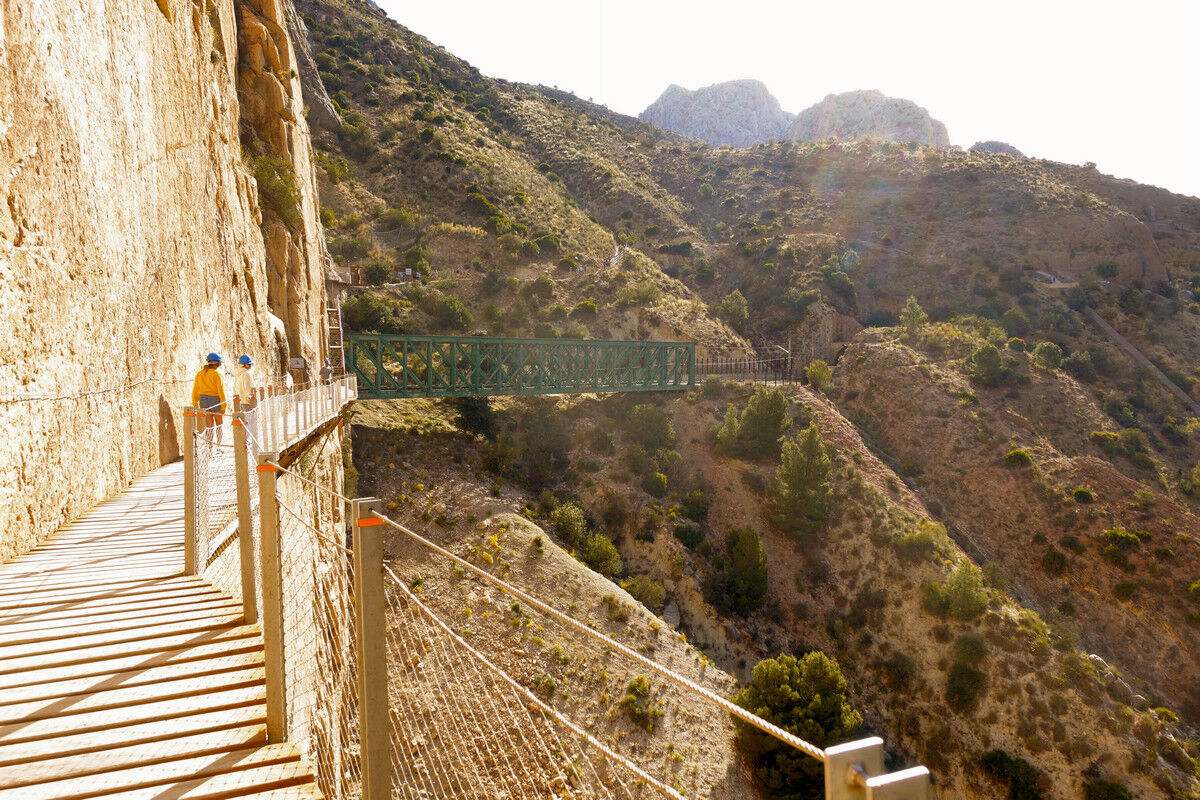 Auf dem Caminito del Rey.