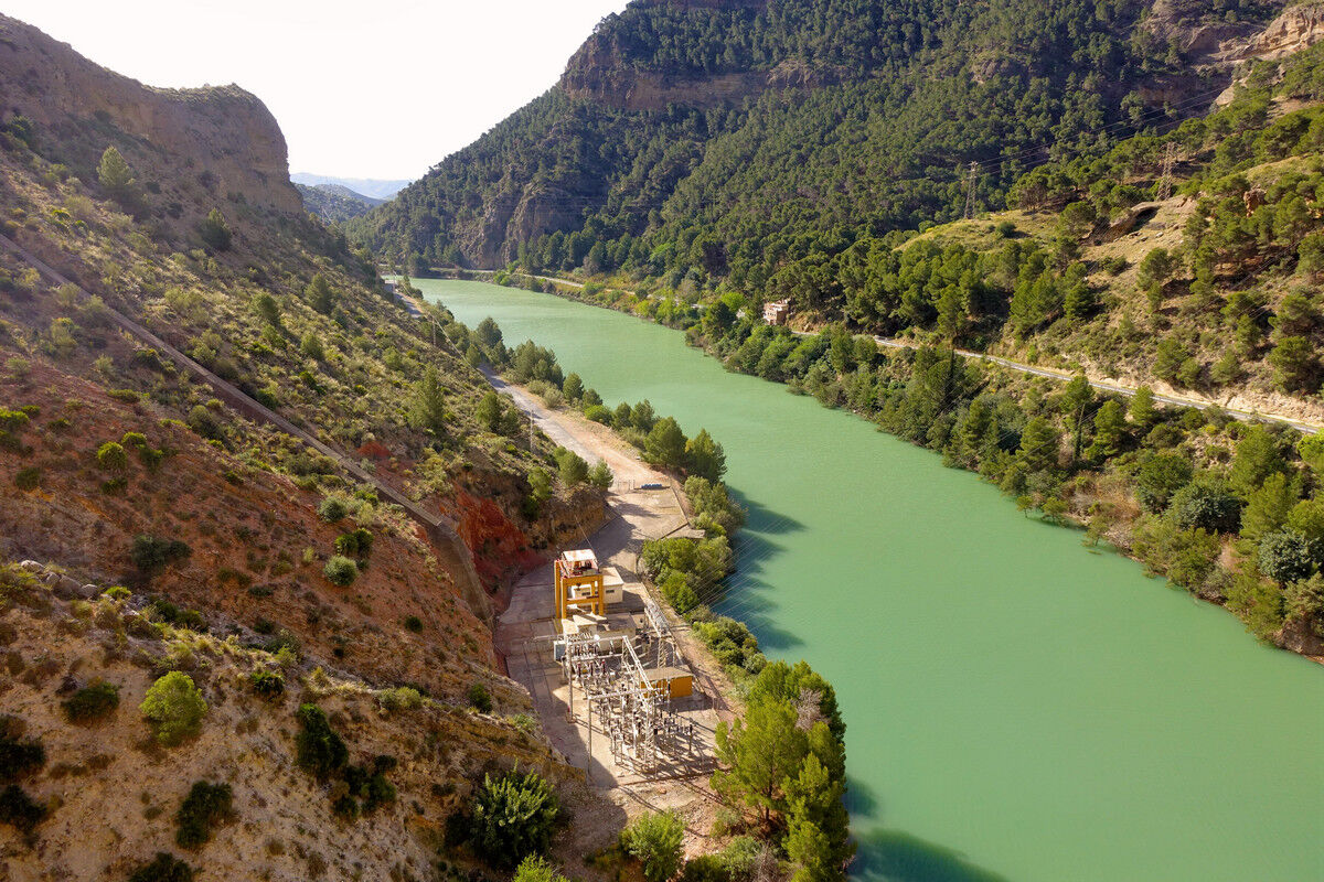 Blick nach El Chorro.