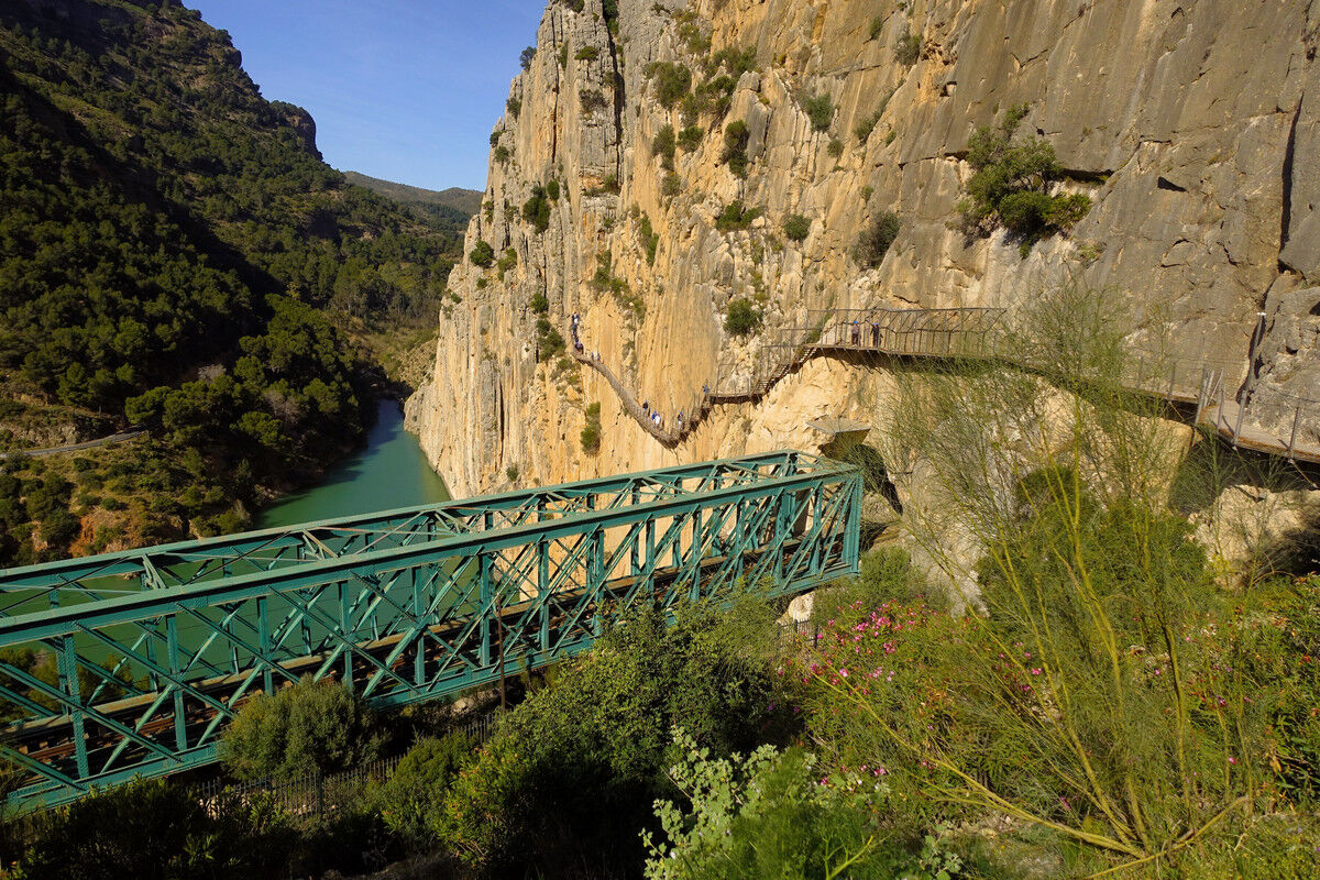 Auf dem Caminito del Rey.