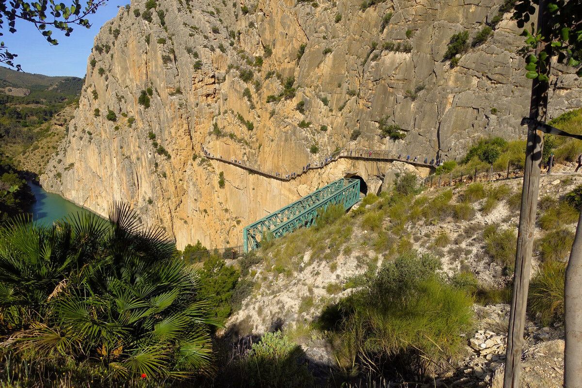 Auf dem Caminito del Rey.