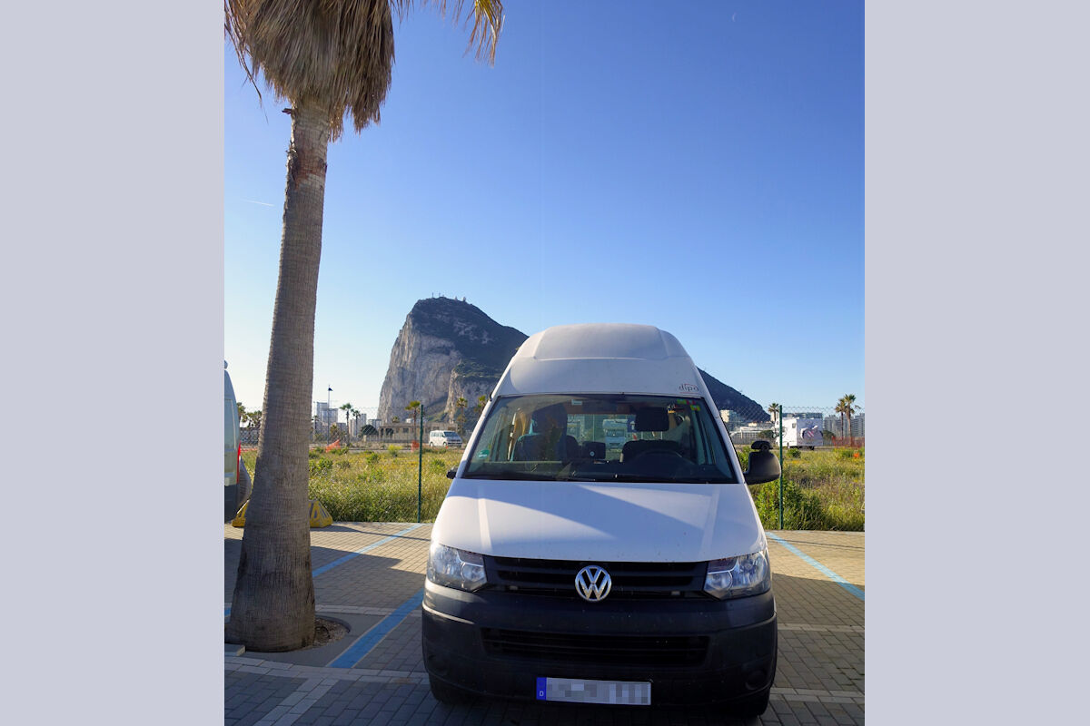 WoMo-Stellplatz Alcaidesa Marina in La Línea de la Concepción.