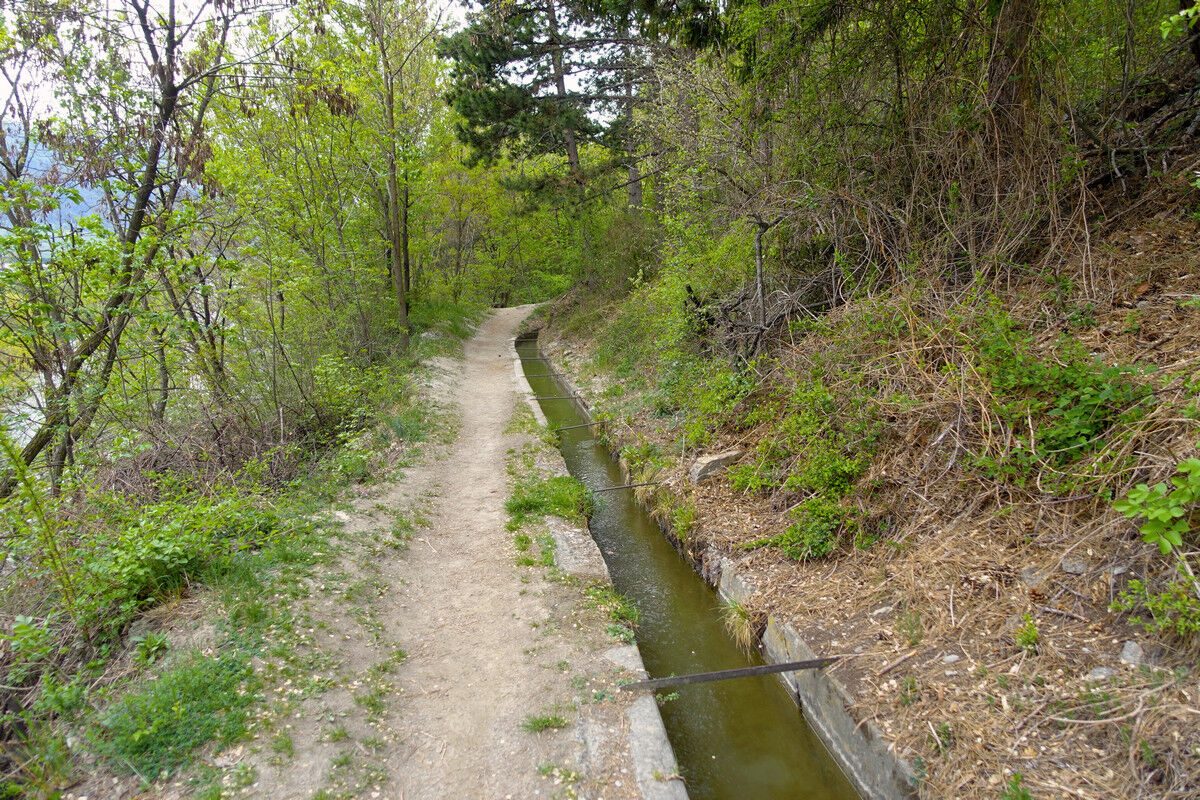 Auf dem Latschanderwaalweg.