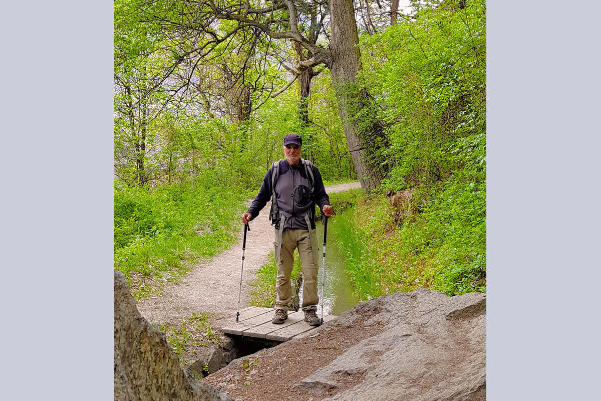 Auf dem Latschanderwaalweg.