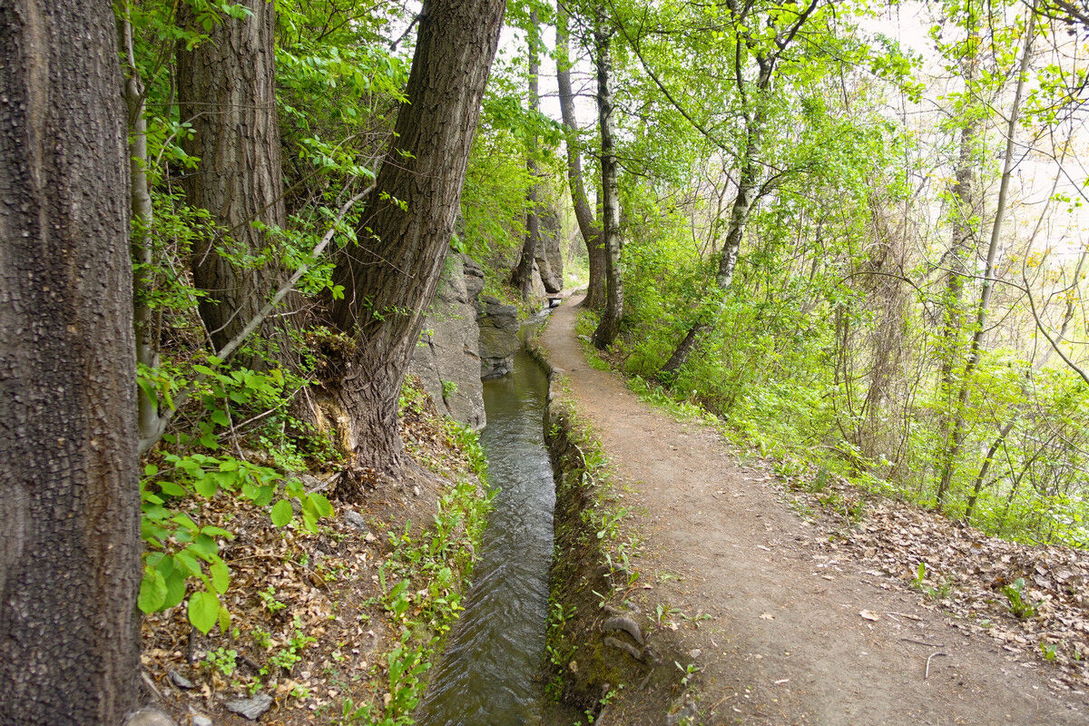 Auf dem Latschanderwaalweg.