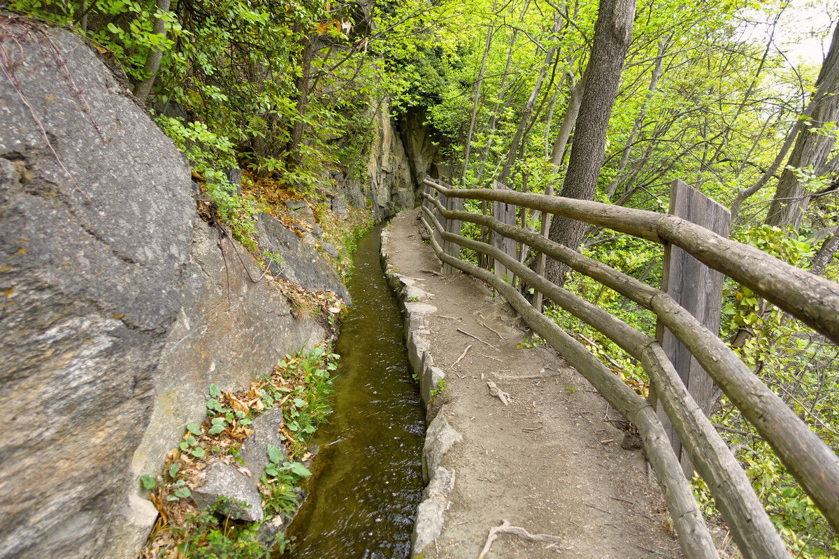 Auf dem Latschanderwaalweg.