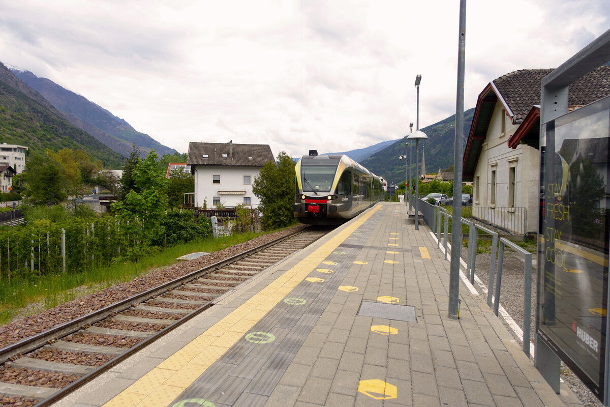 Bahnhof Kastelbell.