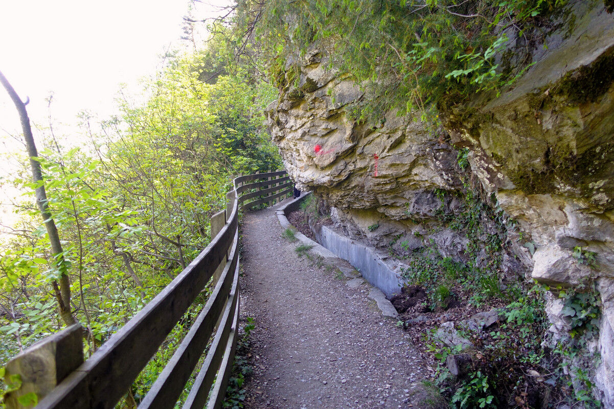 Auf dem Marlinger Waalweg.