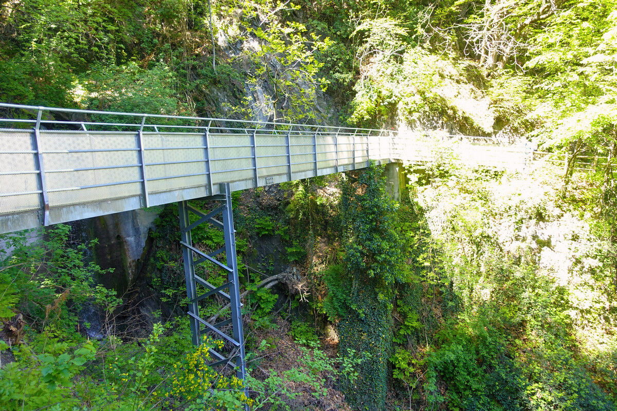 Auf dem Marlinger Waalweg.