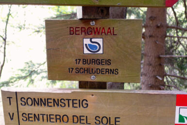 Auf dem Bergwaal.