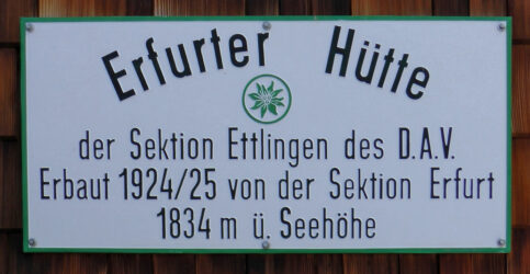 Erfurter Hütte