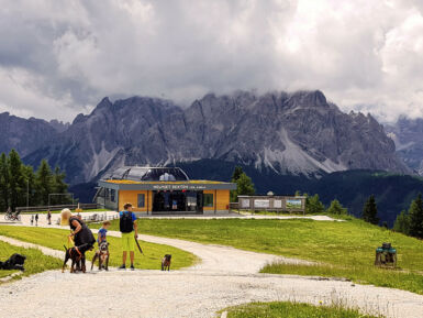 Helmbahn Bergstation.