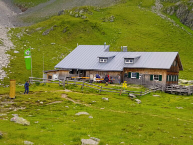Obstansersee-Hütte.
