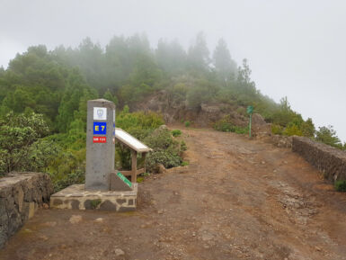 Am Reventón-Sattel.