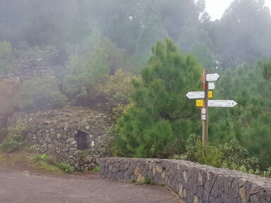 Am Reventón-Sattel.