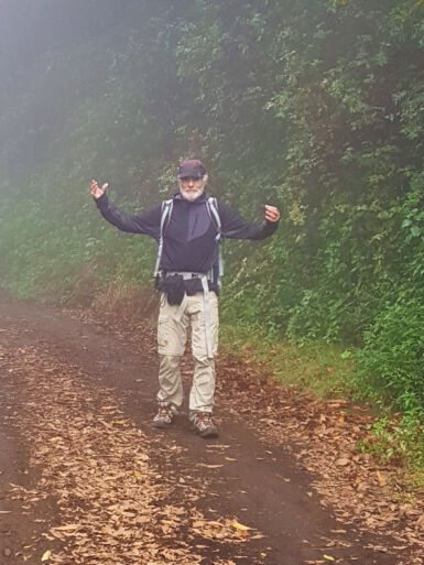 Auf dem Kammweg Cumbre Nueva.