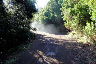 Auf dem Kammweg Cumbre Nueva.