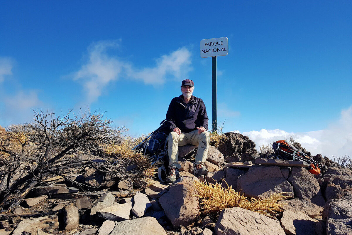 Pause auf dem GR-131.