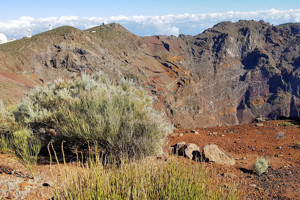 Espigón del Roque - Blick in die Caldera.